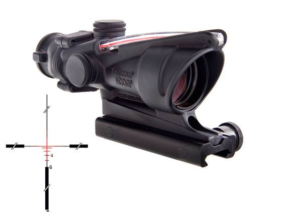 TRIJICON ACOG 4X32 .223 BAC RED — view 1