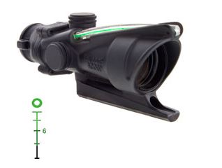 TRIJICON ACOG 4X32 .223 BAC DONUT GRN — view 1
