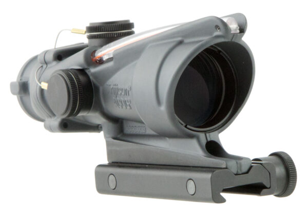 Trijicon 100308 ACOG  Sniper Gray 4x 32mm Illuminated Red Chevron .223/5.56 BDC Reticle — view 1