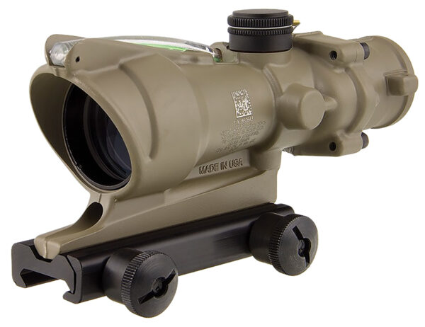 Trijicon TA31D100313 ACOG  4x32mm Chevron Reticle FDE — view 1