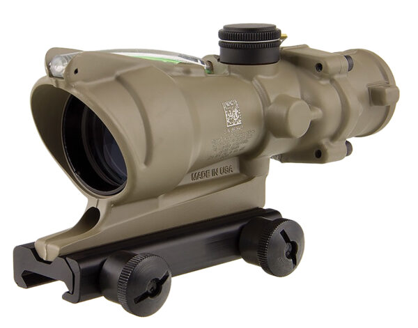 Trijicon TA31C100380 ACOG  4x32mm Crosshair Reticle FDE — view 1