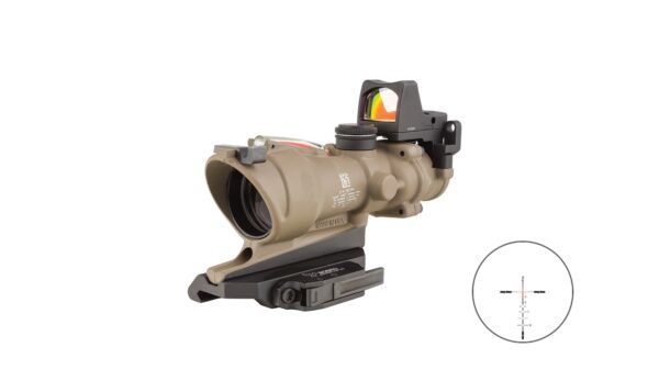 TRIJICON ACOG 4X32 ECOS FDE 5.56MM RMR — view 1