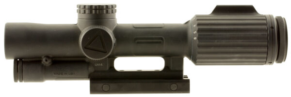 Trijicon 1600038 VCOG  Matte Black 1-6x24mm 30mm Tube LED Illuminated Green Segmented Circle w/Crosshair Mil Reticle — view 1