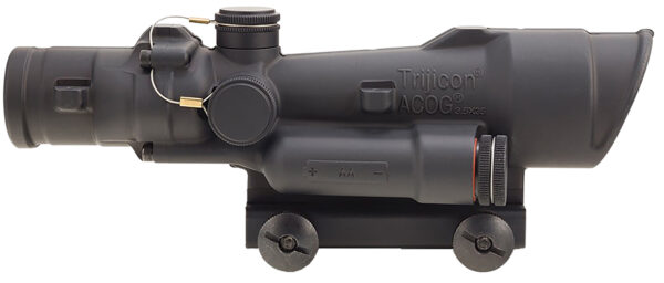 Trijicon 100496 ACOG  OD Green 3.5x, 35mm 30mm-35mm Tube Illuminated Green LED Crosshair .223/5.56 BDC Reticle — view 1