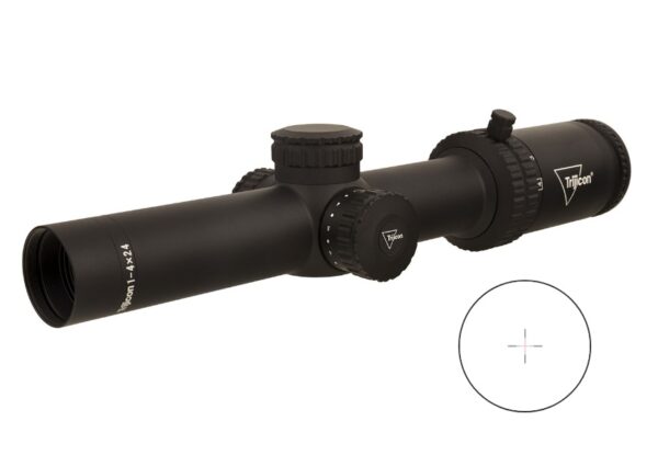 TRIJICON CREDO 1-4X24 BLK 30MM MRAD RED — view 1