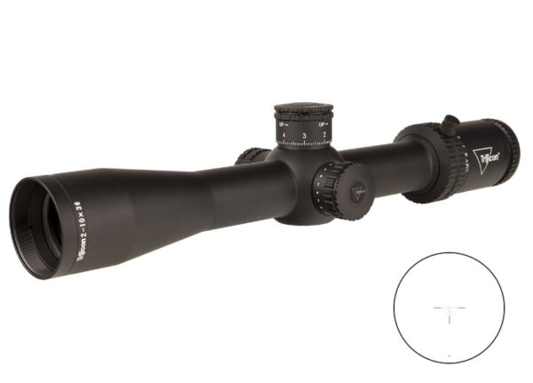 TRIJICON CREDO 2-10X36 BLK MRAD PT FFP — view 1