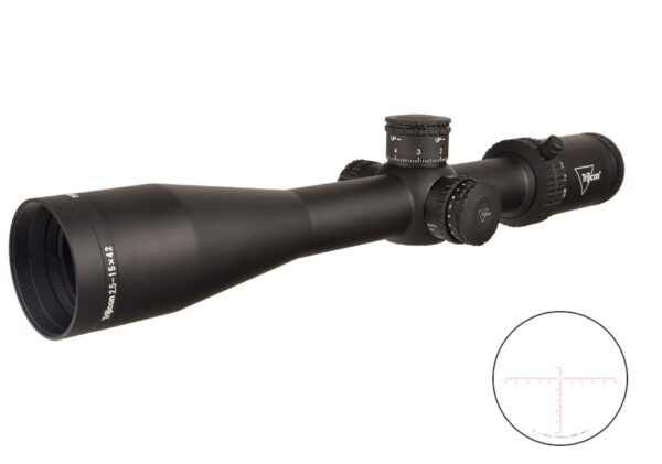 TRIJICON CREDO 2.5-15X42 BLK MRAD RED — view 1