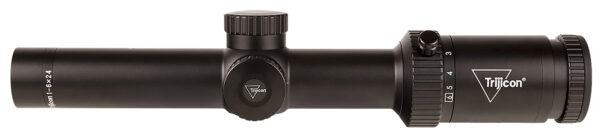 Trijicon 2900020 Credo HX  Satin Black 1-6x24mm 30mm Tube LED Illuminated Red BDC Hunter Holds w/Dot .223 Reticle — view 1