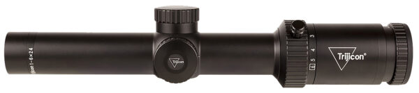Trijicon 2900021 Credo HX  Satin Black 1-6x24mm 30mm Tube LED Illuminated Red MOA Segmented Circle Reticle — view 1