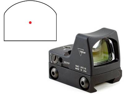 TRIJICON RMR TYPE2 LED SGT 3.25MOA RM33 — view 1