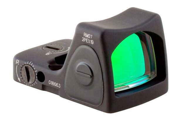 Trijicon 700679 RMR Type 2 Matte Black 1 x 0.87" x 0.63" 6.5 MOA Red Dot — view 1