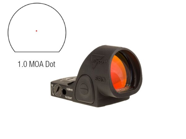 TRIJICON SRO ADJ SIGHT LED 1MOA RED — view 1