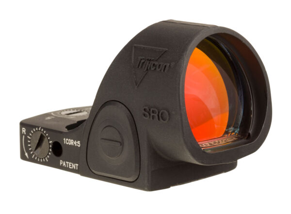 Trijicon 2500003 SRO  Matte Black 1 x 0.98" x 0.89" 5 MOA Red Dot — view 1