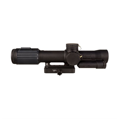 VCOG 1-8X28MM FFP ILLUM RED MOA CROSSHAIR DOT BLK W/Q-LOC MT — view 1