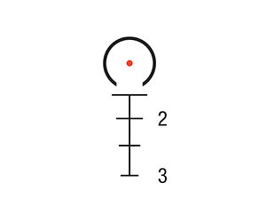 TRIJICON ACOG 1.5X16S RTR 9MM PCC — view 2