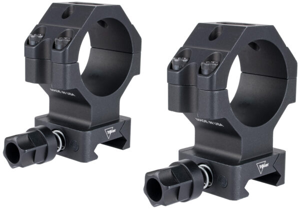 Trijicon AC22067 Scope Rings with Q-LOC Technology  Matte Black  30mm  Extra High — view 1