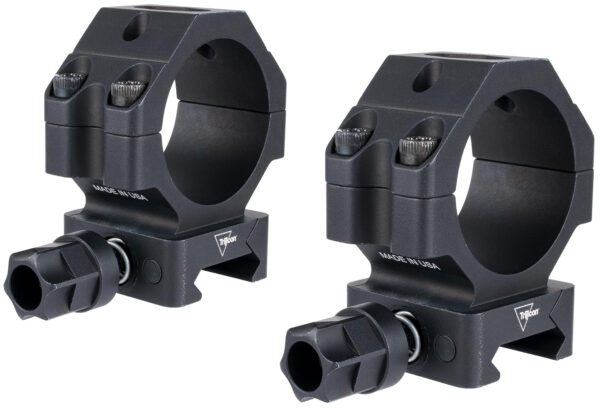 Trijicon AC22069 Scope Rings with Q-LOC Technology  Matte Black  34mm Medium — view 1