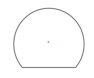 TRIJICON SRO 1MOA RED DOT COY BRN — view 2