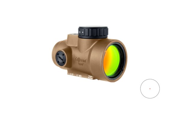 TRIJICON MRO SD 1X25 2MOA COYOTE REDDOT — view 1