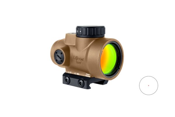 TRIJICON MRO SD 1X25 2MOA COYOTE LOW MT — view 1