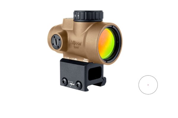 TRIJICON MRO SD 1X25 2MOA COYOTE MID MT — view 1
