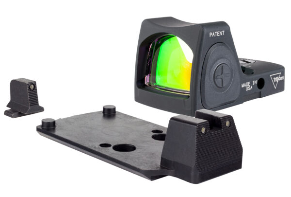 Trijicon 700818 undefined undefined Matte Black 1x 3.25 MOA Red Dot Reticle — view 1