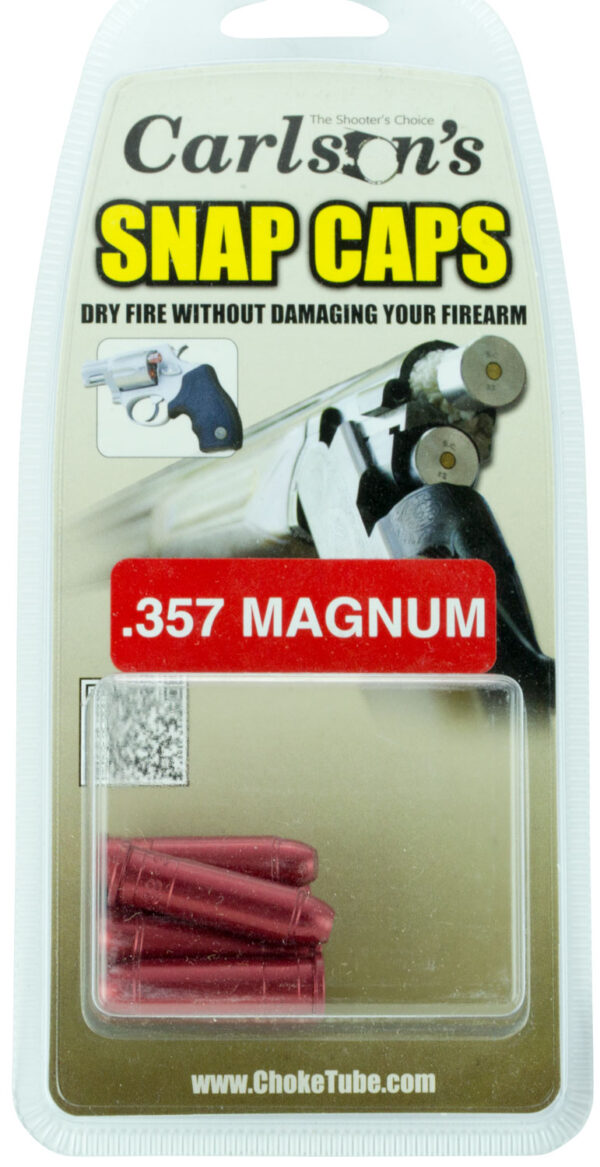 Carlson's Choke Tubes 00059 Snap Cap Pistol 357Mag 6Pack — view 1