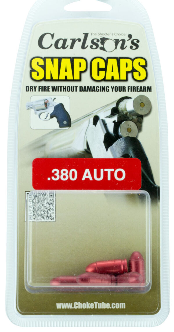 Carlson's Choke Tubes 00063 Snap Cap Pistol 380ACP 5Pack — view 1