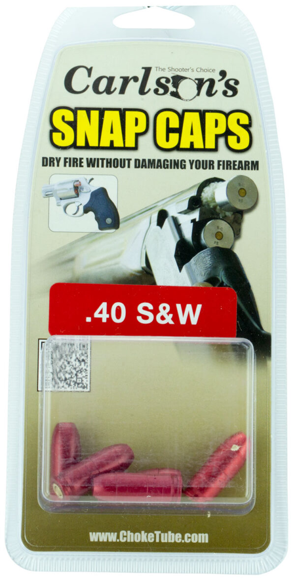 Carlson's Choke Tubes 00064 Snap Cap Pistol 40S&W 5Pack — view 1
