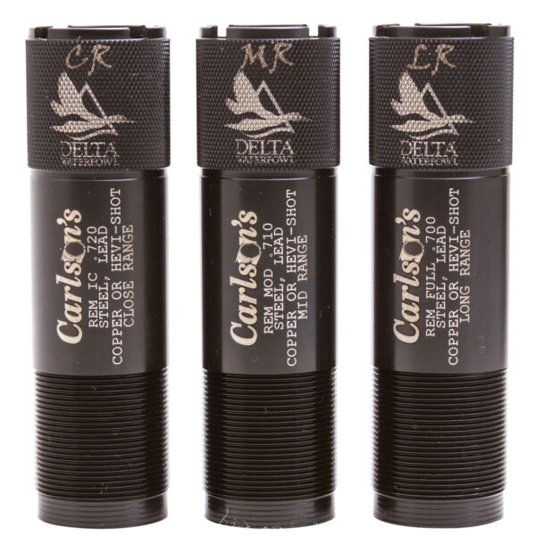 Carlson's Choke Tubes 07269 Delta Waterfowl  Remington Rem Choke 12 Gauge Mid/Long/Close Range 17-4 Stainless Steel — view 1