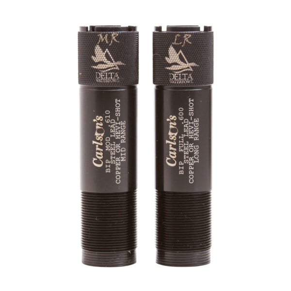 Carlson's Choke Tubes 07361 Delta Waterfowl Extended Choke Browning Invector Plus 20 Gauge Mid/Long Range 17-4 Stainless Steel — view 1