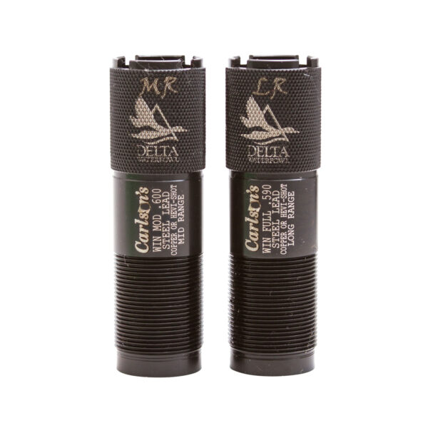 Carlson's Choke Tubes 07471 Delta Waterfowl Extended Choke Winchester 20 Gauge Mid-Range/Long Range 17-4 Stainless Steel — view 1