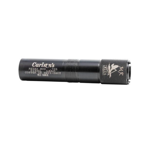 Carlson's Choke Tubes 07775 Delta Waterfowl  Retay 12 Gauge Mid-Range Extended 17-4 Stainless Steel — view 1
