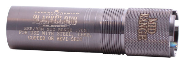 Carlson's Choke Tubes 09002 Black Cloud Beretta/Benelli Mobil 12 Gauge Mid-Range Steel Titanium Coated — view 1