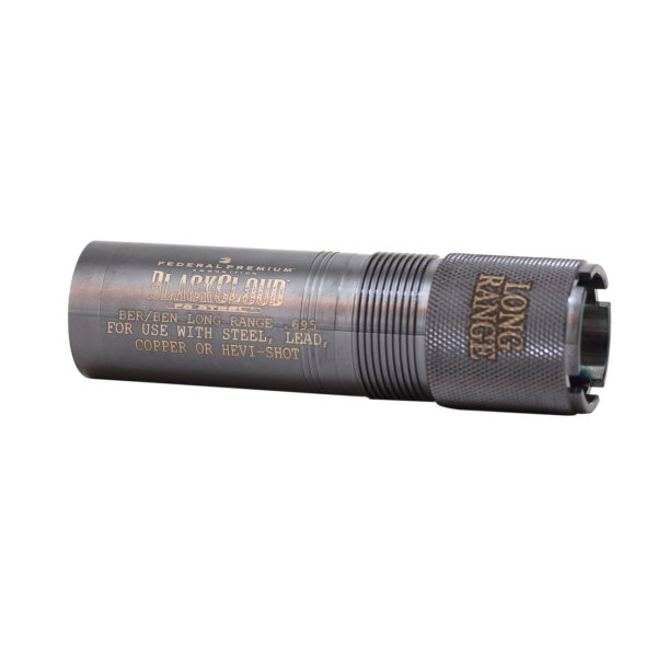 Carlson's Choke Tubes 09003 Black Cloud Beretta/Benelli Mobil 12 Gauge Long Range Steel Titanium Coated — view 1
