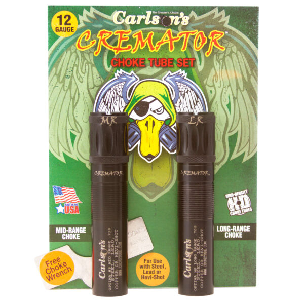 Carlson's Choke Tubes 11662 Cremator  Beretta Optima HP 12 Gauge Mid/Long Range Non-Ported 17-4 Stainless Steel — view 1