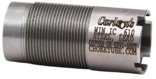 Carlson's Choke Tubes 50102   Winchester 20 Gauge Improved Cylinder Flush Stainless Steel — view 1