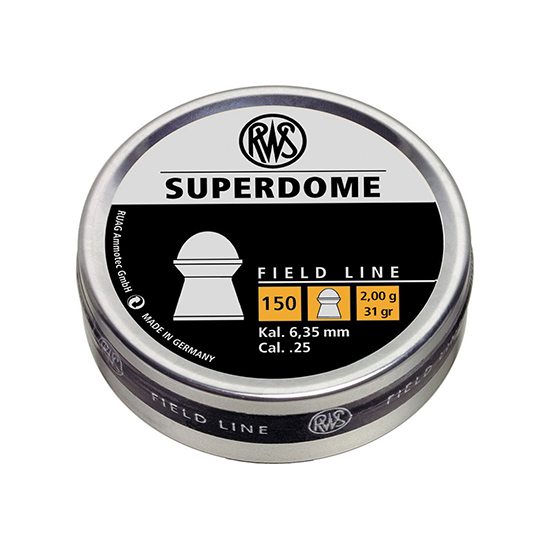 UMAREX RWS SUPERDOME PELLETS 25CAL FIELD LINE — view 1