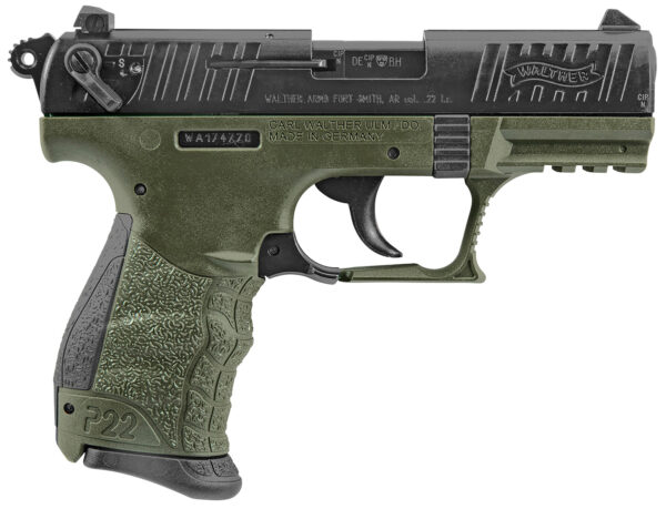WALTHER ARMS P22 MLTRY 22LR 10+1 3.4" OD CA — view 1