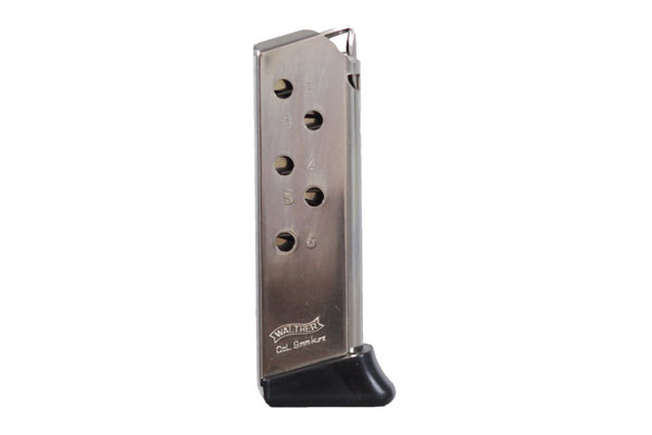 WAI MAG PPK 380 W/FR 6RD NKL — view 1