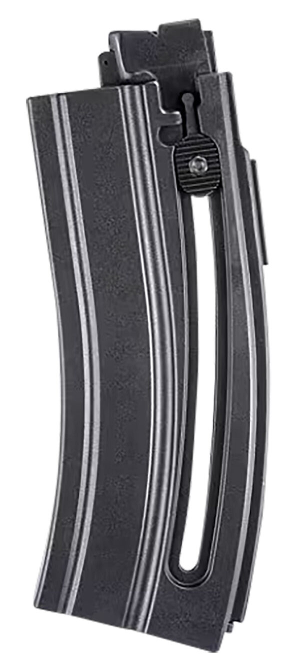 Hammerli Arms 576620 OEM Replacement Magazine 20rd 22 LR Fits Hammerli Tac R1C Black Steel — view 1