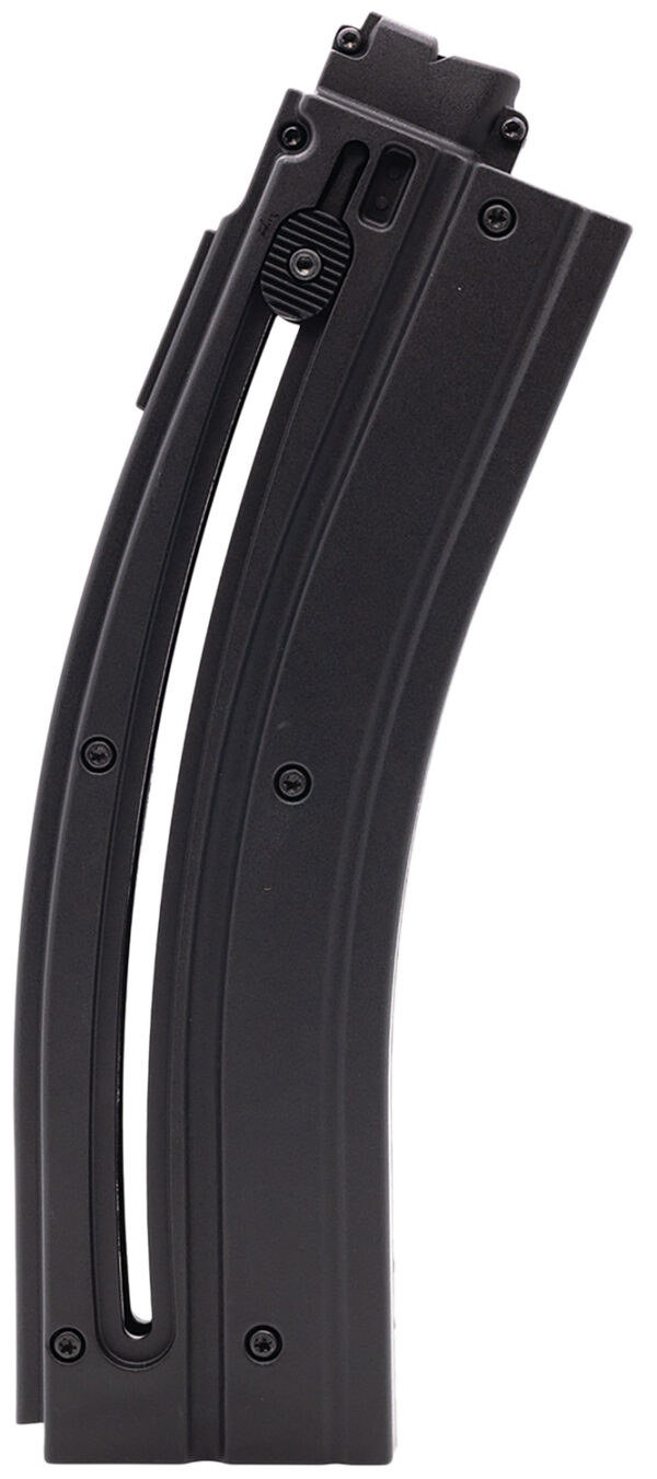 Hammerli Arms 576630 OEM Replacement Magazine 30rd 22 LR Fits Hammerli Tac R1C Black Steel — view 1
