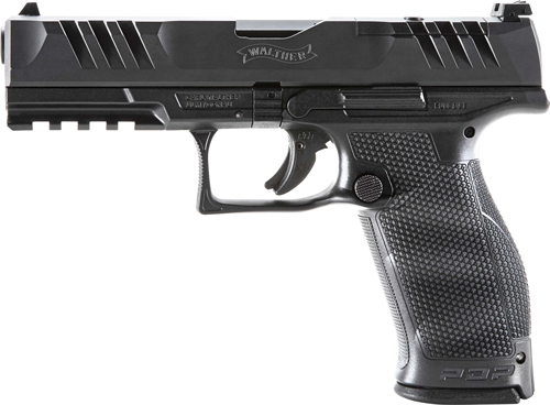 WALTHER PDP OR 9MM 4.5" - 18-SHOT BLACK POLYMER FRAME — view 1