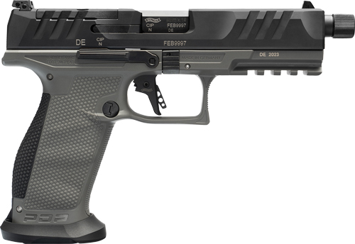 WALTHER PDP OR PRO SD 9MM 5.1" - 18-SHOT GRAY POLYOMER FRAME — view 1