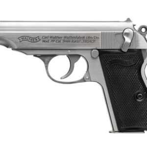 PP .32 ACP 3.9" Stainless 8-rd