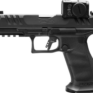 WALTHER PDP PRO ACRO INSTALLED - 9MM 4.5" 18-SHOT BLACK FRAME — view 2