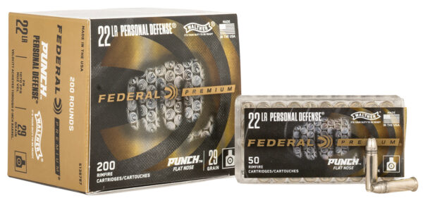 Walther Arms PD22L1 Punch  22LR Flat Nose 200 Per Box/10 Case — view 1