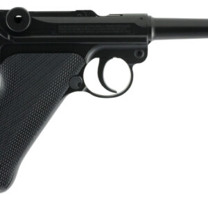 Umarex 2251800 Legends P.08  CO2 177 BB 21+1 4.60" Black Polymer Grips