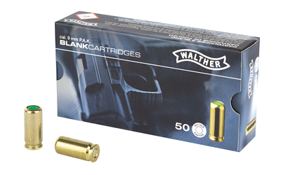 UMX WALTHER 9MM PAK BLANKS 50/BX — view 1
