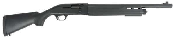 Tokarev USA 21000118 TTF Titan Full Size 12 Gauge Semi-Auto 3" 4+1 18.50" Black Chromate Cylinder Bore Barrel, Black Anodized Drilled & Tapped Receiver, Fixed Black Synthetic Stock — view 1